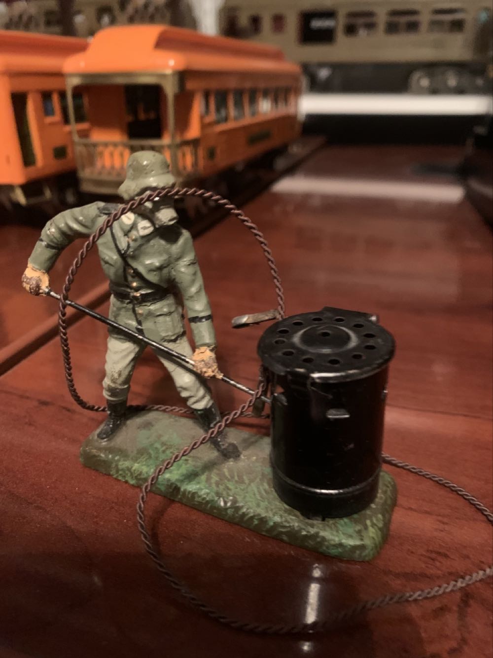 Lineol German Fog Vat - Lineol (German) action figure collectible - Main Image 1