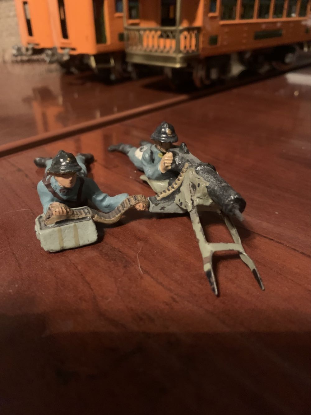 Lineol French MG & Ammo Leaser - Lineol (French) action figure collectible - Main Image 2