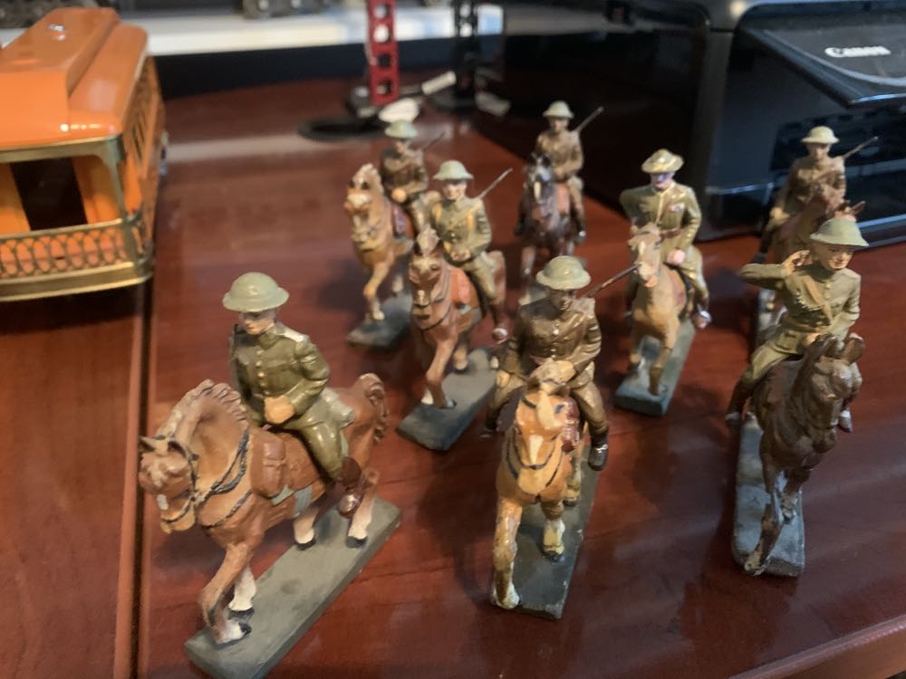 Lineol USA Cavalry Lot 8 - Lineol (USA) action figure collectible - Main Image 2