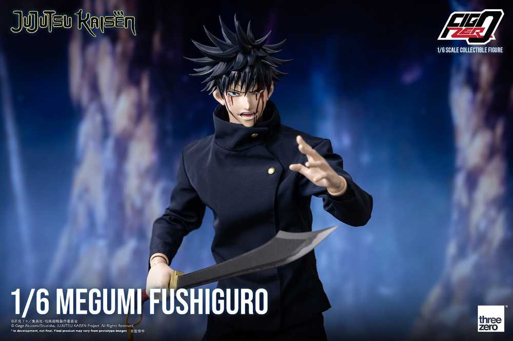 Megumi Fushiguro - Threezero (Jujutsu Kaisen) action figure collectible [Barcode 4580416924535] - Main Image 3