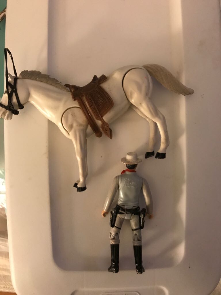 Lone Ranger And Silver 1980, The - Galoob action figure collectible - Main Image 2
