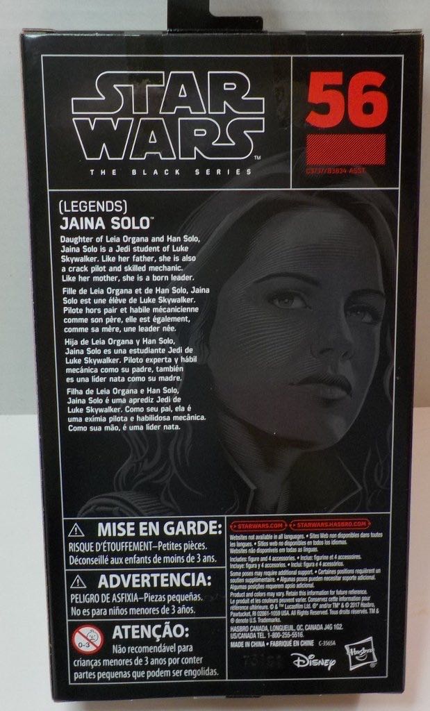 Star Wars Black Series Jaina Solo - Hasbro (1. Star Wars) action figure collectible - Main Image 2