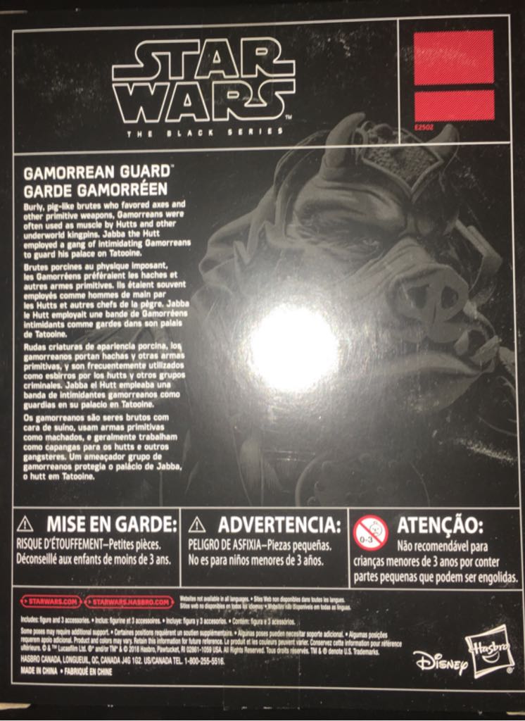 Black Series Gamorrean Guard - Hasbro (Star Wars) action figure collectible - Main Image 2