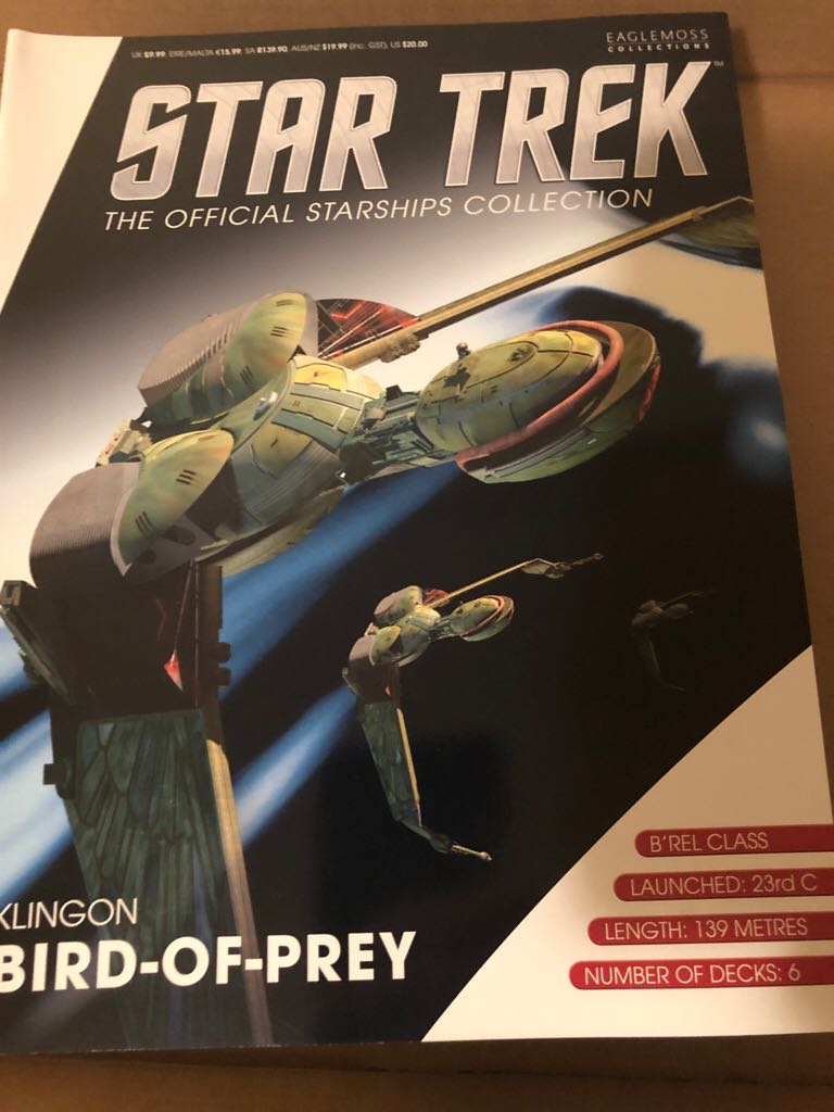 Eaglemoss Klingon Bird Of Pray - Eaglemos Collections action figure collectible - Main Image 2