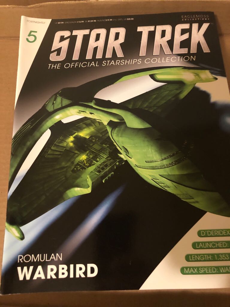 Romulan Warbird #05 - Eaglemos Collections (Star Trek) action figure collectible - Main Image 2