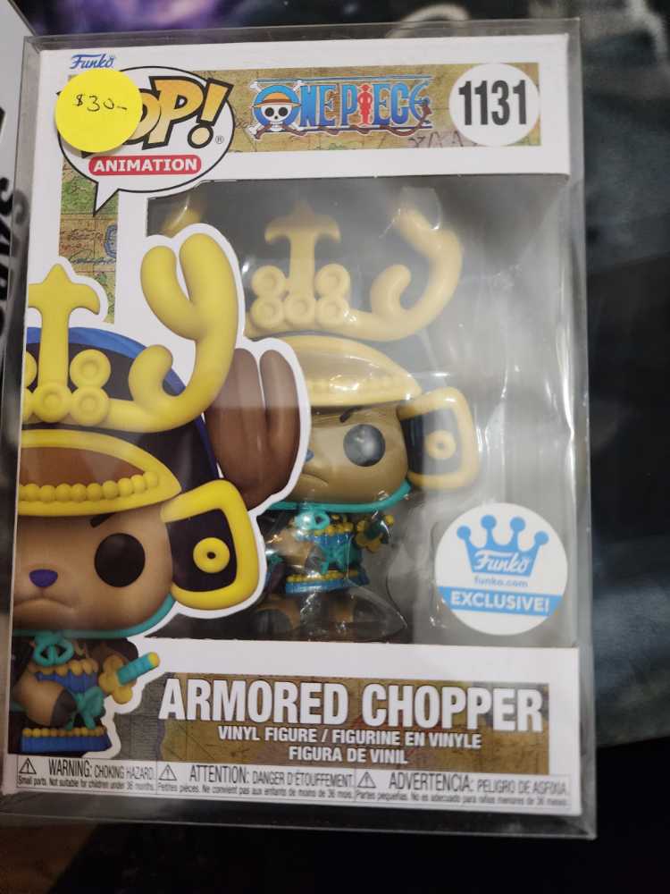 Pop! Animation One Piece Armored Chopper # 1131 Funko Shop Exclusive   action figure collectible [Barcode 889698632201] - Main Image 2