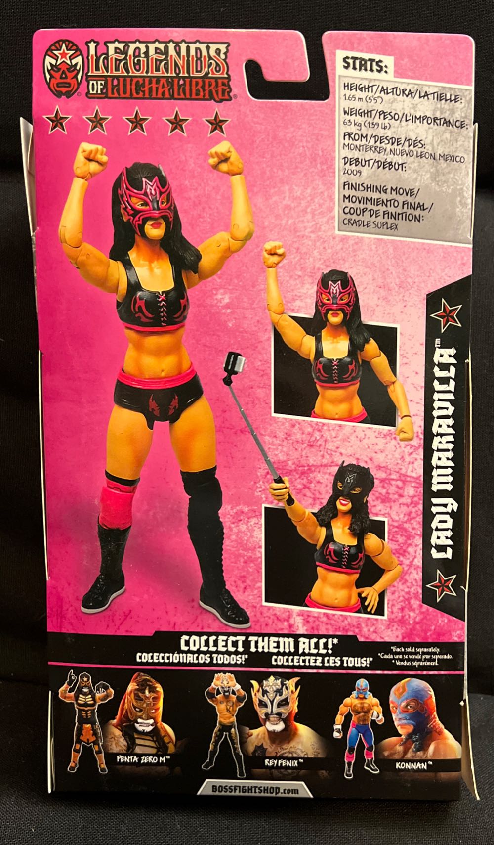 Lady Maravilla - Boss Fight Studio (Boss Fight Studio Premium Collector Figures Series 2) action figure collectible [Barcode 814800022977] - Main Image 2