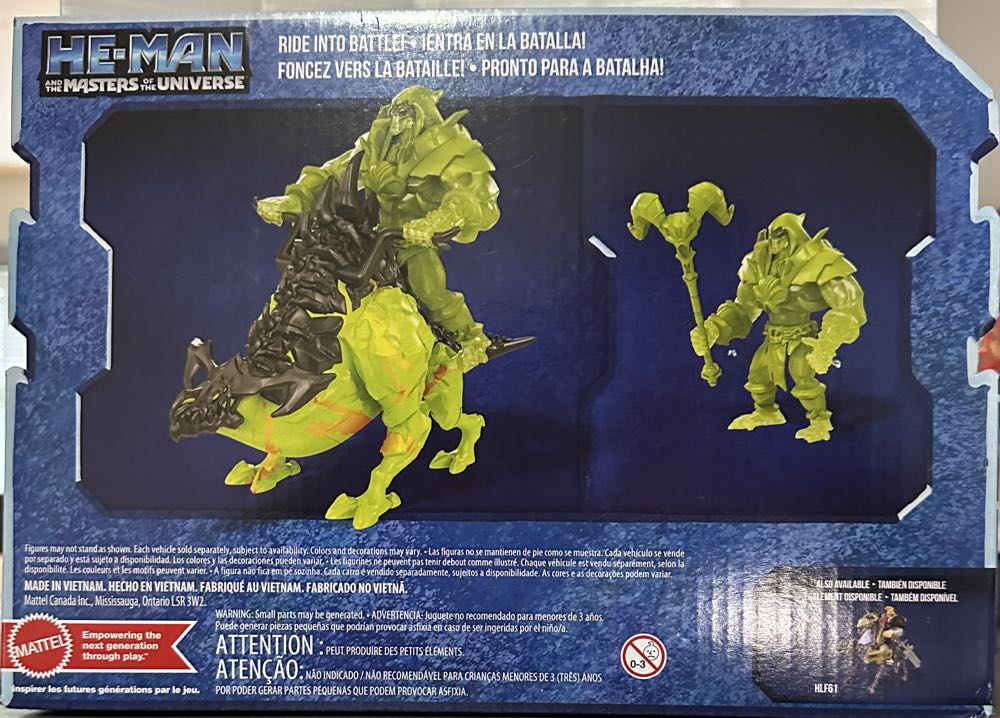 He-man And The Masters Of The Universe Figure And Creature Vehicle Skeletor And Battle Bones Savage Eternia Collectible Villain And Steed Motu Toy  action figure collectible [Barcode 194735112401] - Main Image 3