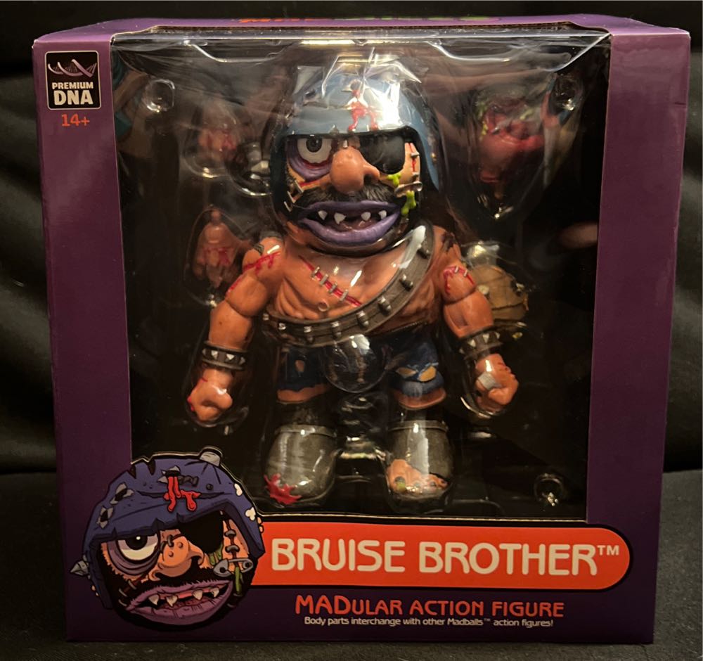 Madballs Bruise Brother - Premium DNA (Madballs) action figure collectible [Barcode 711792930788] - Main Image 2