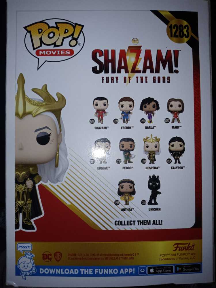 Hespera Funko #1283 - Funko (Shazam! Fury of the Gods) (Shazam!: Fury of the Gods) action figure collectible [Barcode 889698691253] - Main Image 2