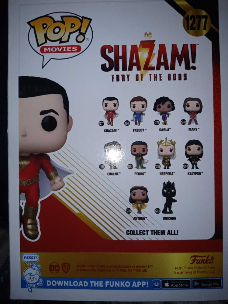 Shazam! #1277 - Funko (Shazam! Fury of the Gods) (Funko Pop) action figure collectible [Barcode 889698691208] - Main Image 2