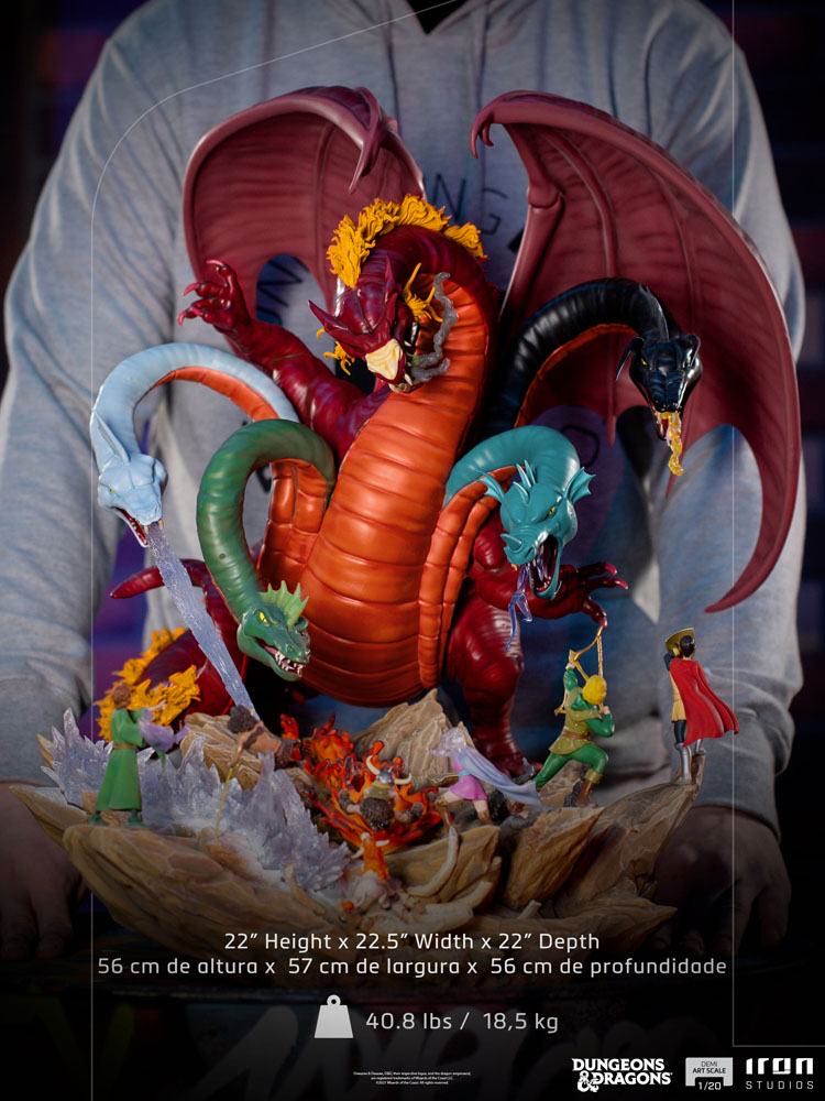 Tiamat - Iron Studios (Zzz Dungeons And Dragons) action figure collectible - Main Image 2