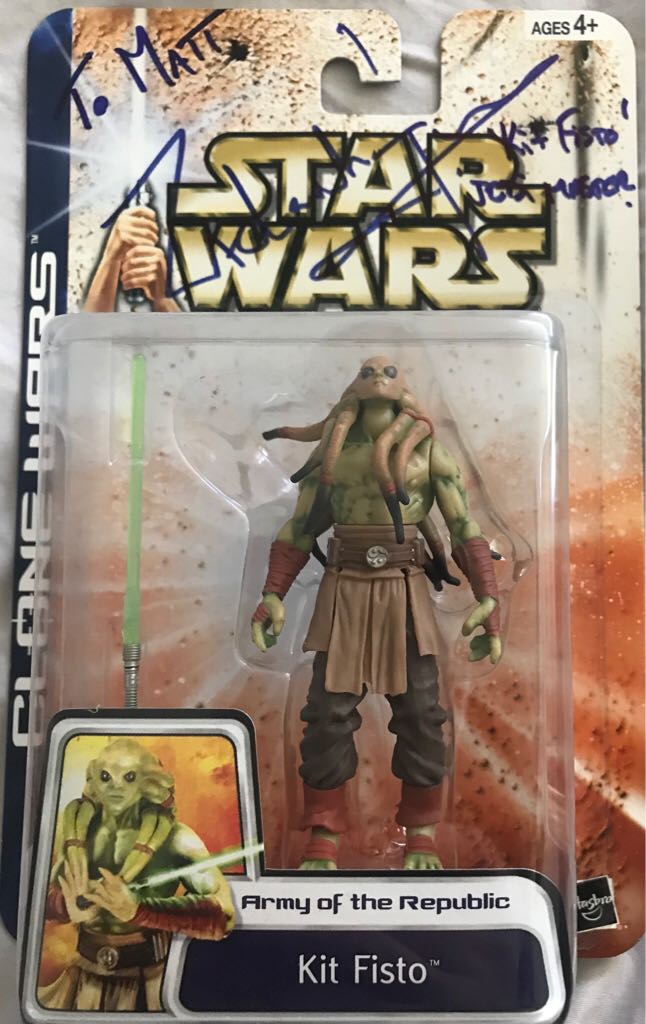 Auto Kit Fisto Clone Wars - Hasbro (Kit Fisto) action figure collectible - Main Image 1