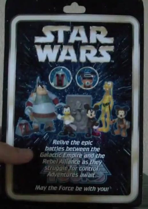 Disney Minnie Mouse As Princess Leia (Boushh) - Disney Parks (DISNEY: Star Tours) action figure collectible - Main Image 2