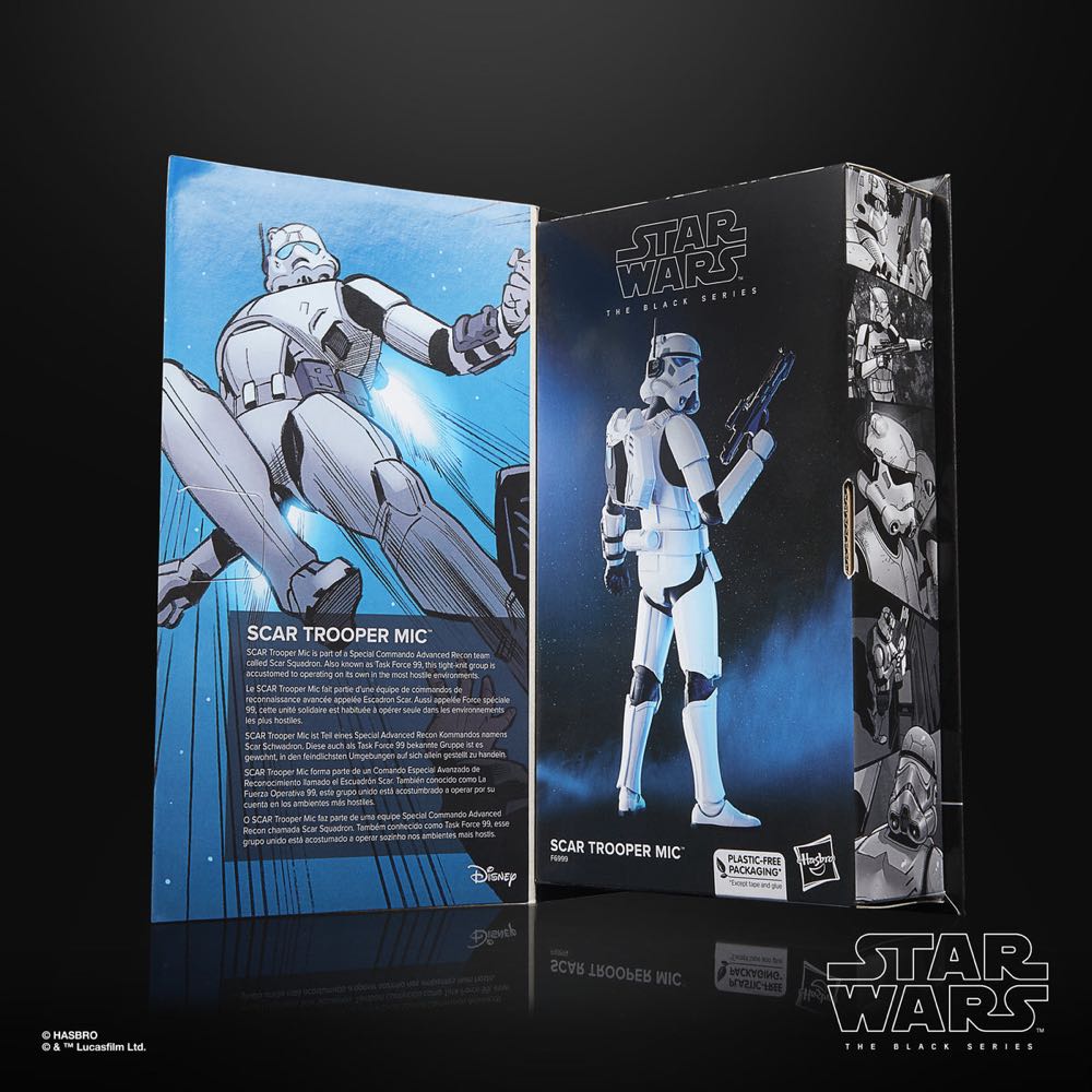 ScarTrooper MIC - Hasbro (Star Wars: Comic Books) action figure collectible [Barcode 5010996121769] - Main Image 3