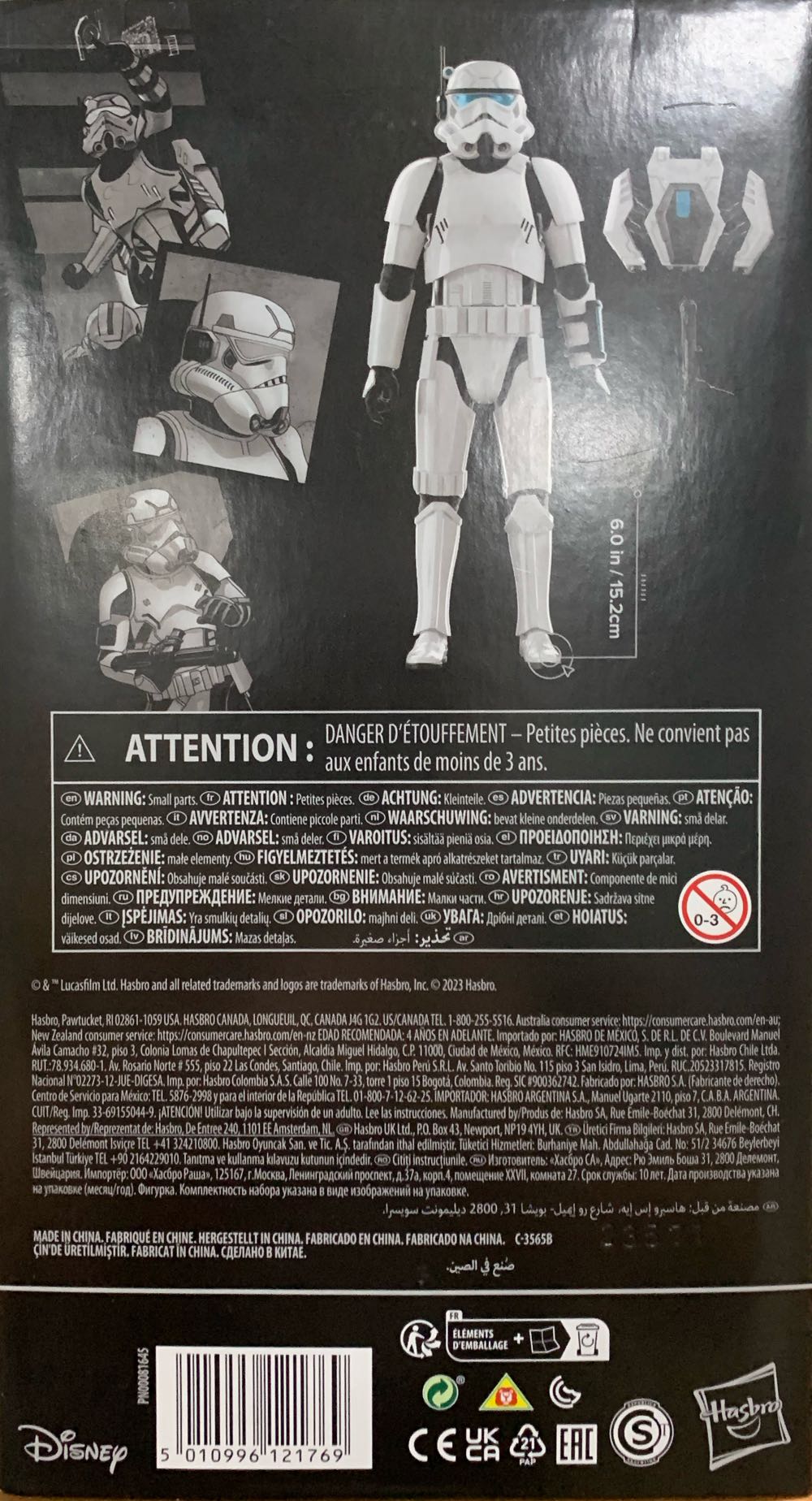 ScarTrooper MIC - Hasbro (Star Wars: Comic Books) action figure collectible [Barcode 5010996121769] - Main Image 4