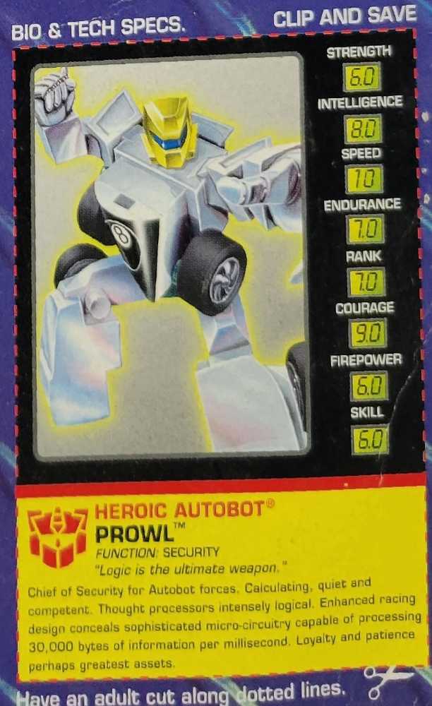 Prowl - Kenner (Machine Wars) action figure collectible - Main Image 4