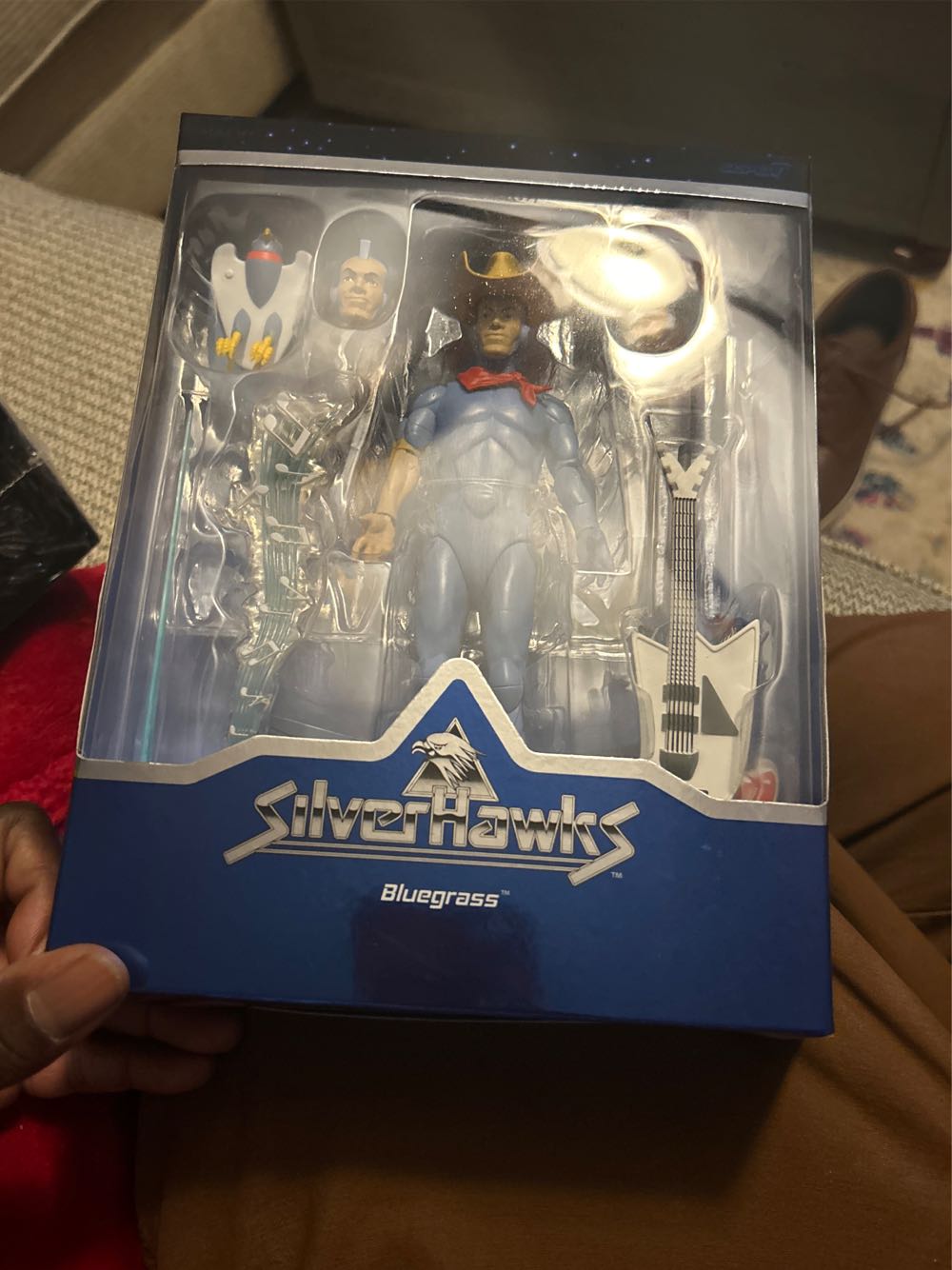 Super7 Ultimates SilverHawks Bluegrass - Super7 (Silverhawks) action figure collectible [Barcode 840049818408] - Main Image 2
