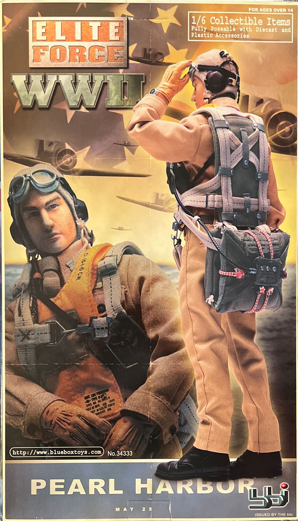 Elite Force WWII Pearl Harbor - Blue Box Toys (Elite Force) action figure collectible [Barcode 021105343335] - Main Image 2