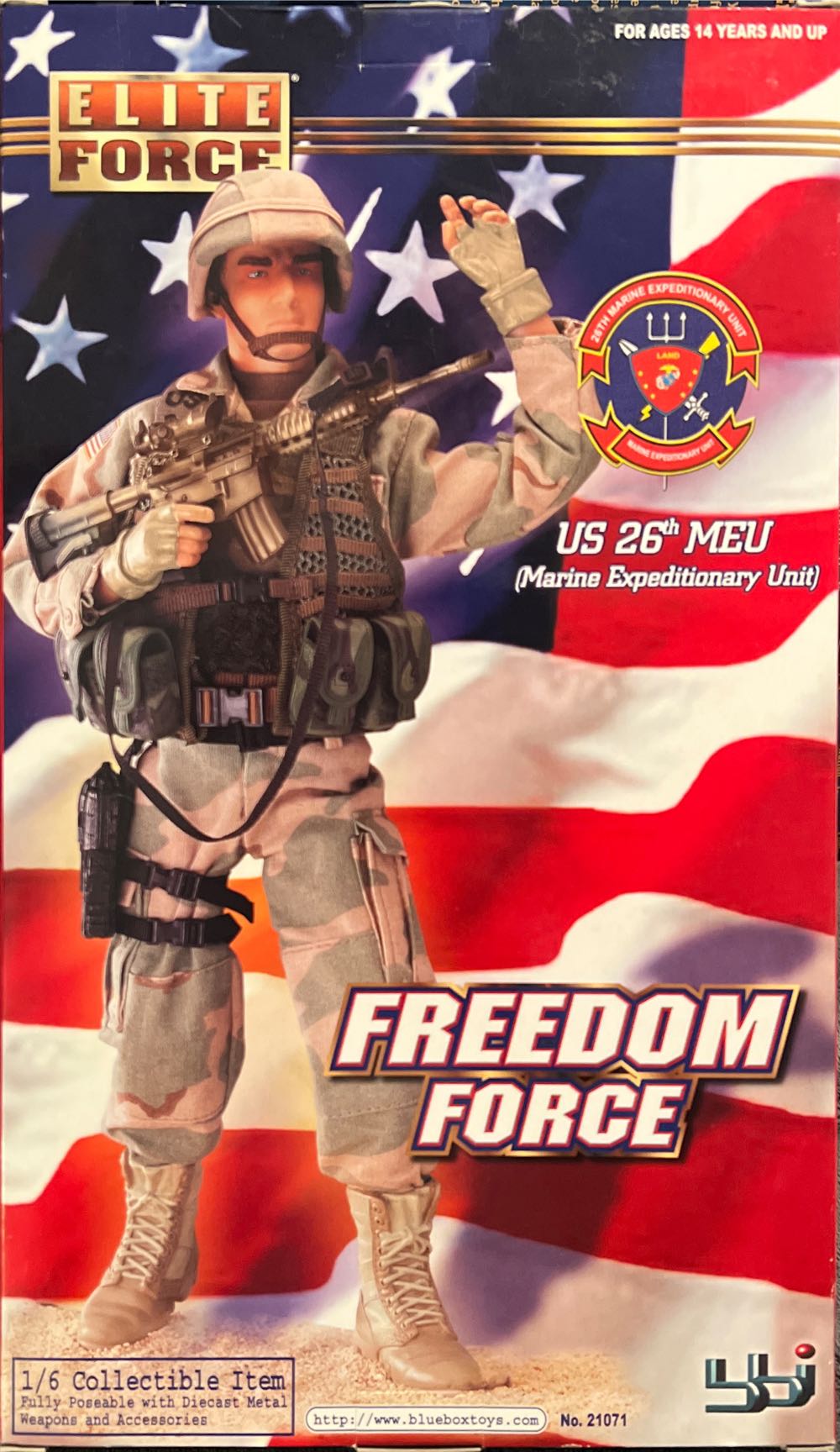 Elite Force Us 26 Meu Marine Expeditionary Unit 12 Action Figure  (Elite Force) action figure collectible [Barcode 021105210712] - Main Image 2