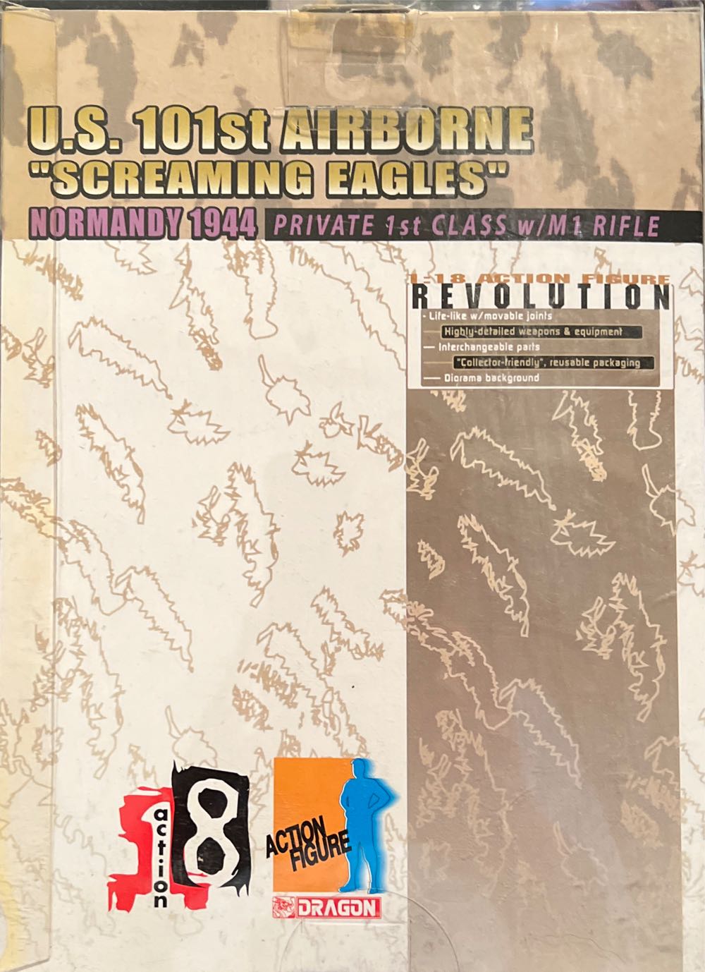 Dragon Action 18 Us 101st Airborne Screaming Eagles ... - Dragon Models Ltd. (Normandy 1944) action figure collectible [Barcode 089195800176] - Main Image 2