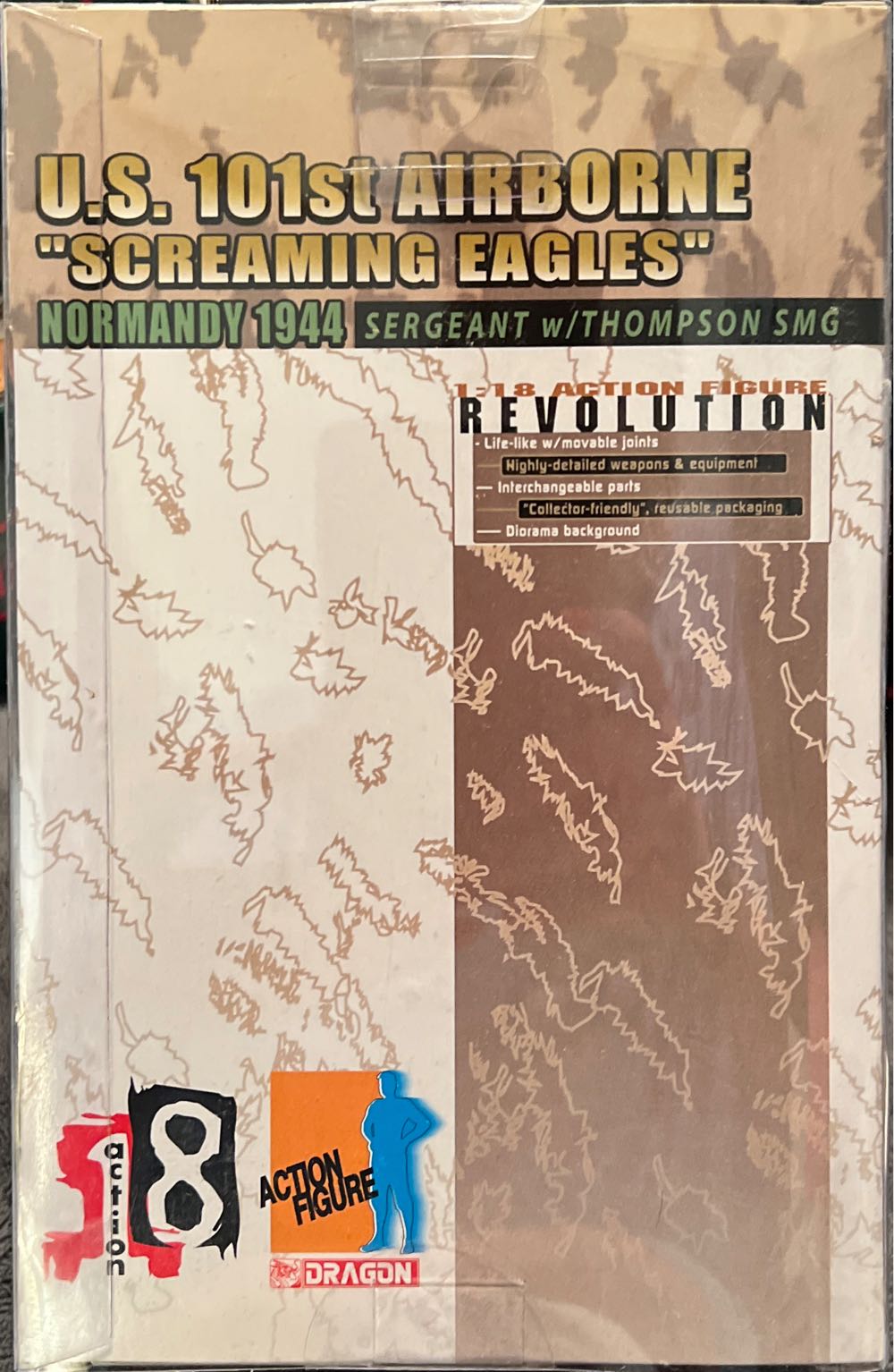 Dragon Action 18 Us 101st Airborne Screaming Eagles ... - Dragon Models Ltd. (Normandy 1944) action figure collectible [Barcode 089195800138] - Main Image 2