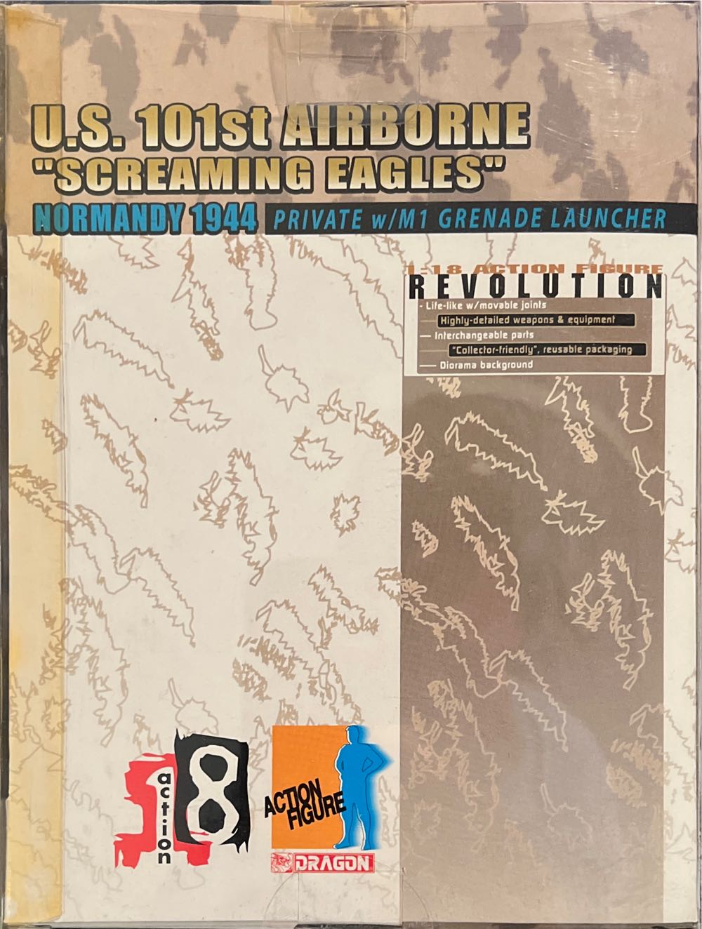 Dragon Action 18 U.S. 101st Airborne ”Screaming Eagles” - Dragon Models Ltd. (Normandy 1944) action figure collectible [Barcode 089195800169] - Main Image 2