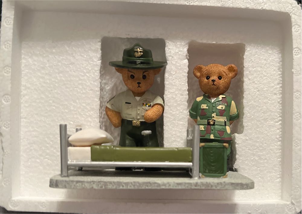 USMC Base Basics Collection - The Hamilton Collection (Faithful Fuzzies) action figure collectible - Main Image 2