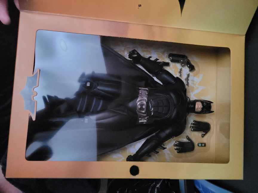 DC Direct: Batman Begins - Christian Bale Batman  action figure collectible - Main Image 2