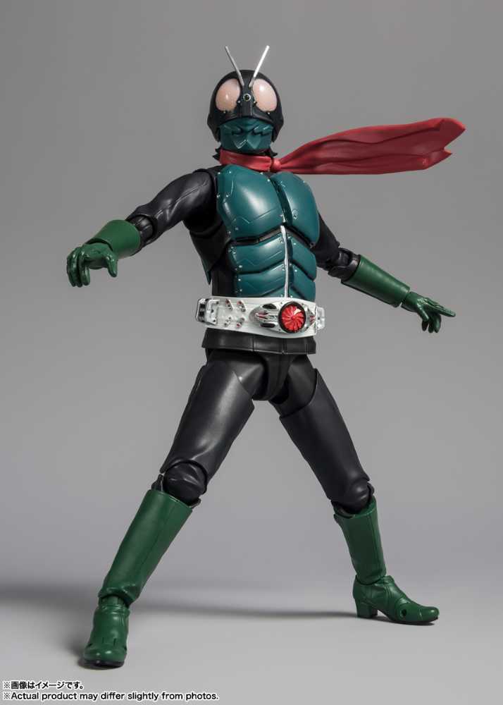 Kamen Rider No. 1 - Shin Kamen Rider - S.H. Figuarts - Bandai (Kamen Rider) action figure collectible [Barcode 4573102640611] - Main Image 2
