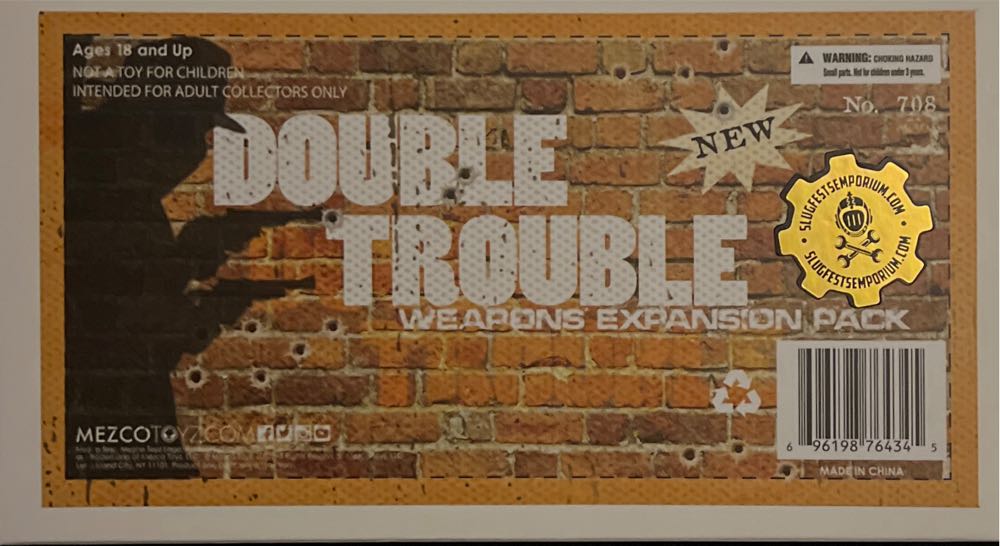 Double Trouble: Weapons Expansion Pack - Mezco action figure collectible [Barcode 696198764345] - Main Image 3