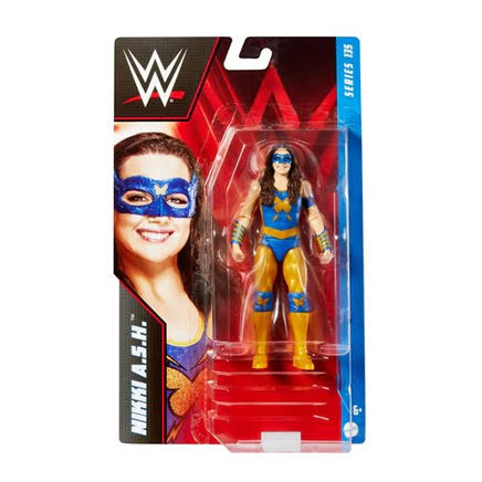 Nikki A.S.H Basic 135 - Mattel (WWE Basic Series 135) action figure collectible [Barcode 194735106424] - Main Image 2