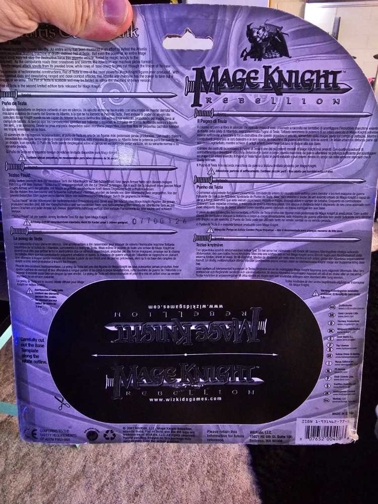 Mage Knight Rebellion   action figure collectible [Barcode 807652004086] - Main Image 2