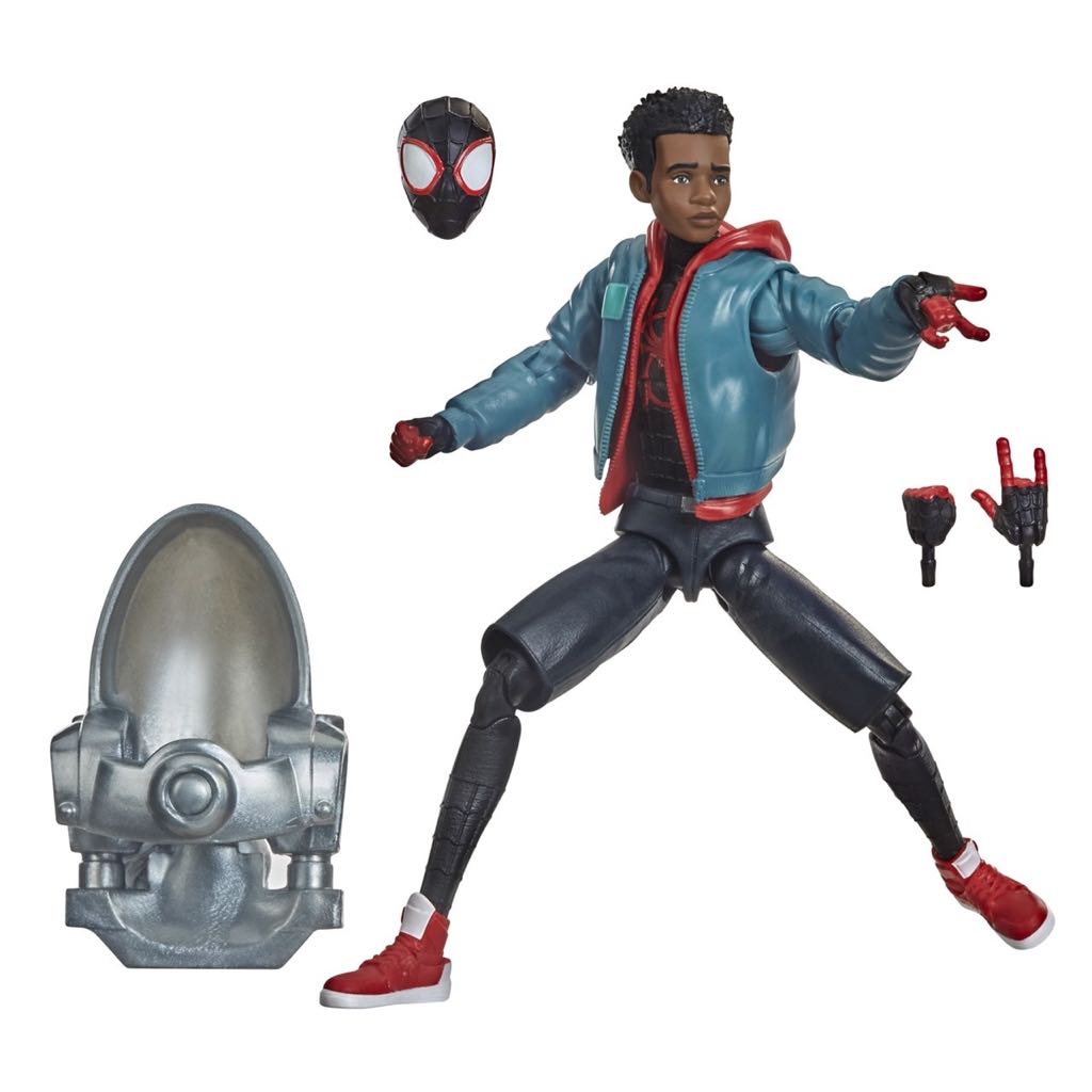 Marvel Legends Miles Morales Spider-Man: Into The Spiderverse: - Hasbro (Marvel Legends) (MARVEL) action figure collectible - Main Image 2