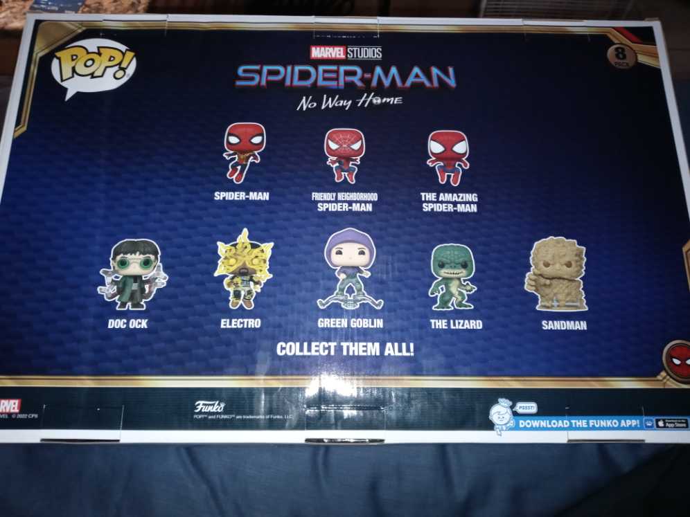Spider-Man: No Way Home 8 Count Bundle - Funko (Spider-Man: No Way Home) (Spider-man No Way Home) action figure collectible [Barcode 889698683654] - Main Image 2