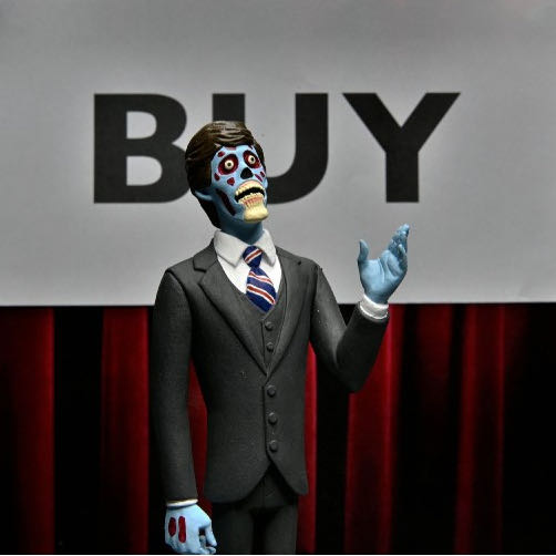 Male Alien - Neca (They Live (Film) / Horror) action figure collectible [Barcode 634482148822] - Main Image 3