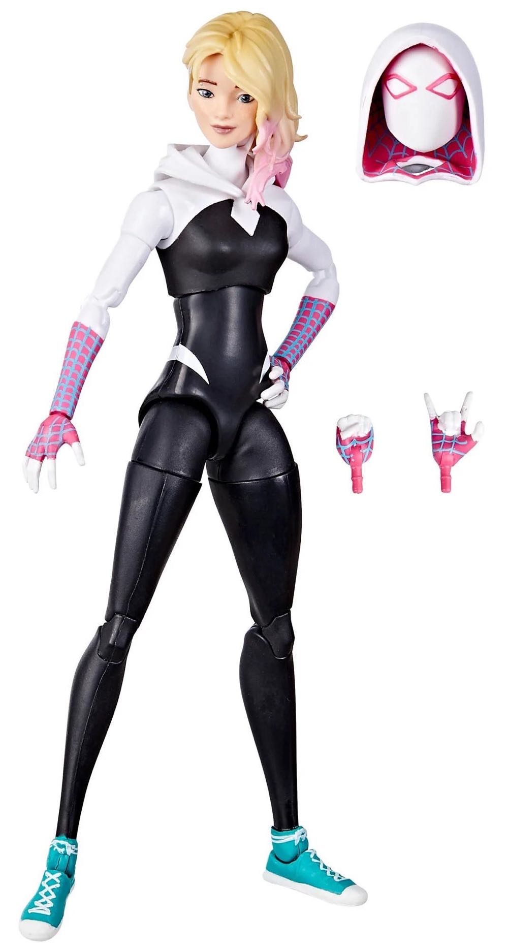 Spider-Man Retro - Spider-Gwen (Spider-Verse) - Hasbro (Marvel Legends) action figure collectible [Barcode 5010994181901] - Main Image 2