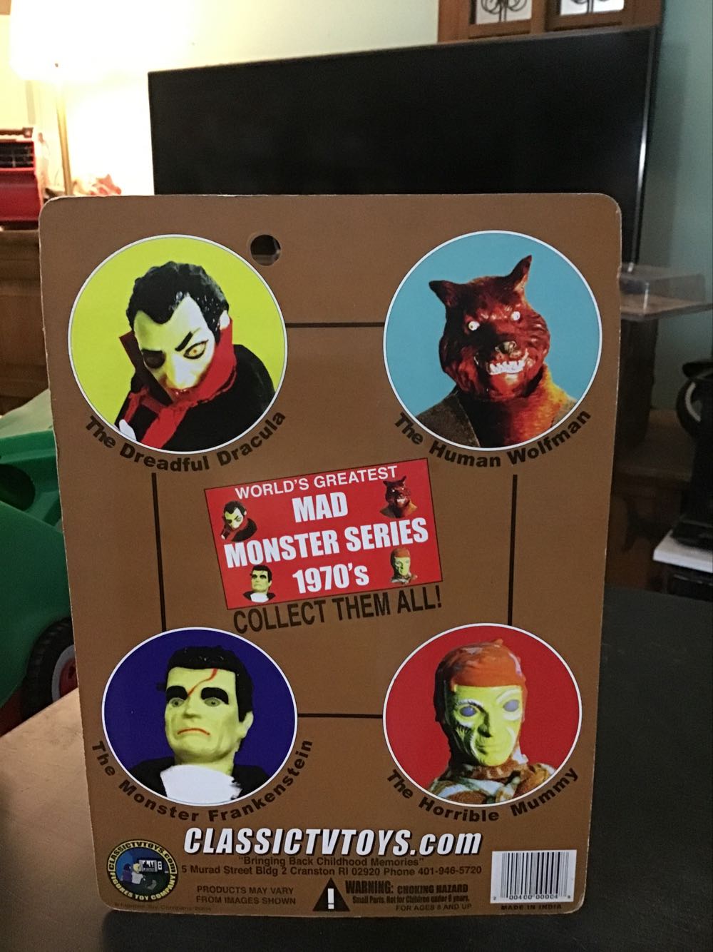 HORROR- Wolfman - Classic TV Toys action figure collectible [Barcode 200400000048] - Main Image 2