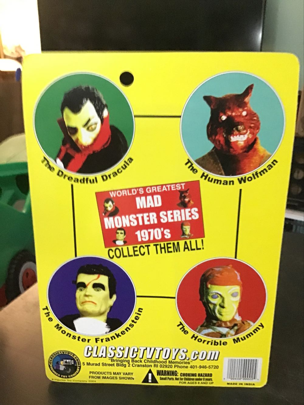 HORROR Mummy Horrible Mummy - Classic TV Toys action figure collectible [Barcode 200400000024] - Main Image 2