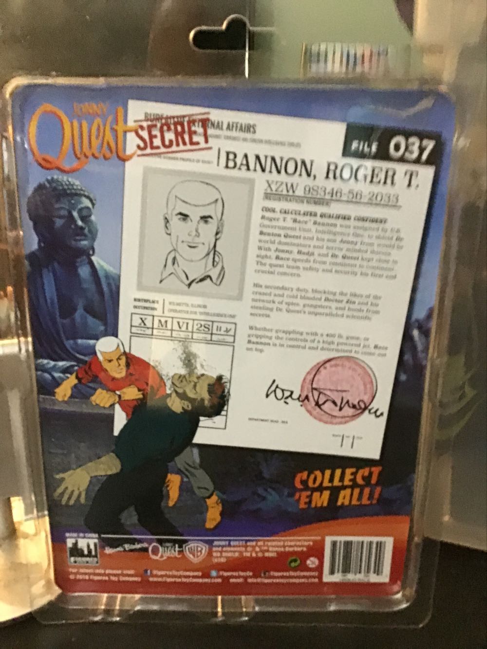 Jonny Quest Race Bannon - Figures Toy Company action figure collectible [Barcode 744881535649] - Main Image 2