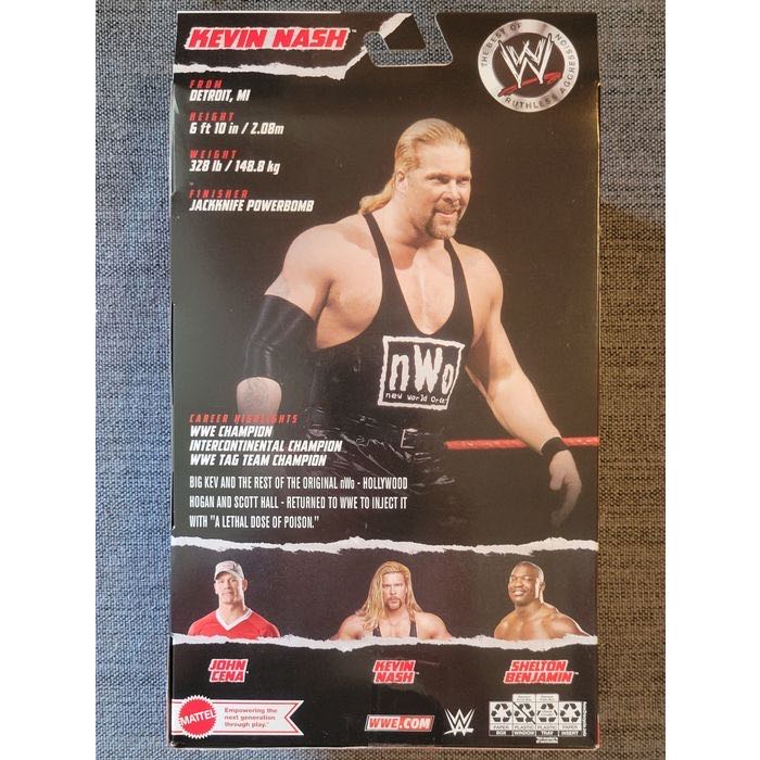 WWE Elite Collection Ruthless Aggression Kevin Nash - Mattel (Pro Wrestling) action figure collectible [Barcode 194735137190] - Main Image 2