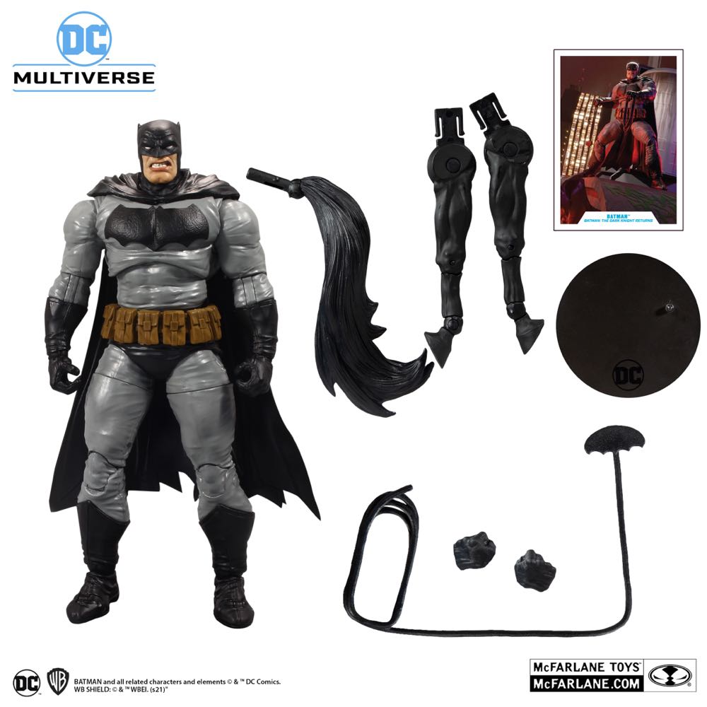 Batman (The Dark Knight Returns) - McFarlane’s Toys (DC Multiverse) action figure collectible [Barcode 0787926154382] - Main Image 3