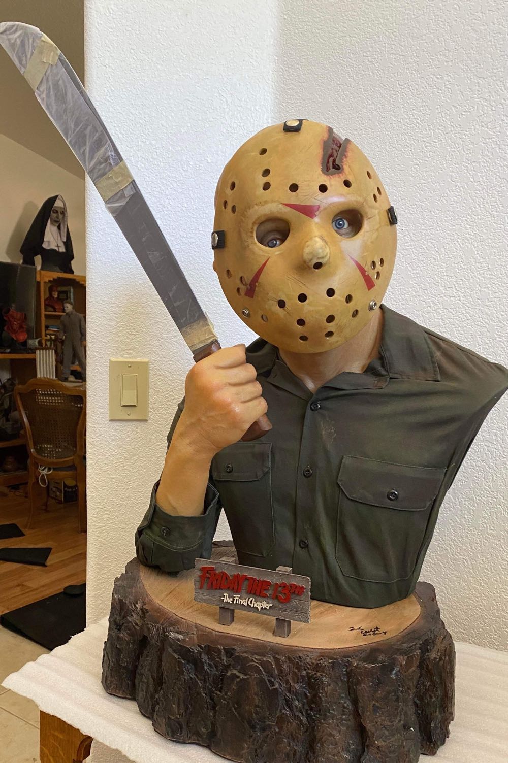 1:1 ECC: Friday The 13th The Final Chapter Jason Voorhees - Elite Creature Collectables (Friday The 13th Part IV : The Final Chapter) action figure collectible - Main Image 2