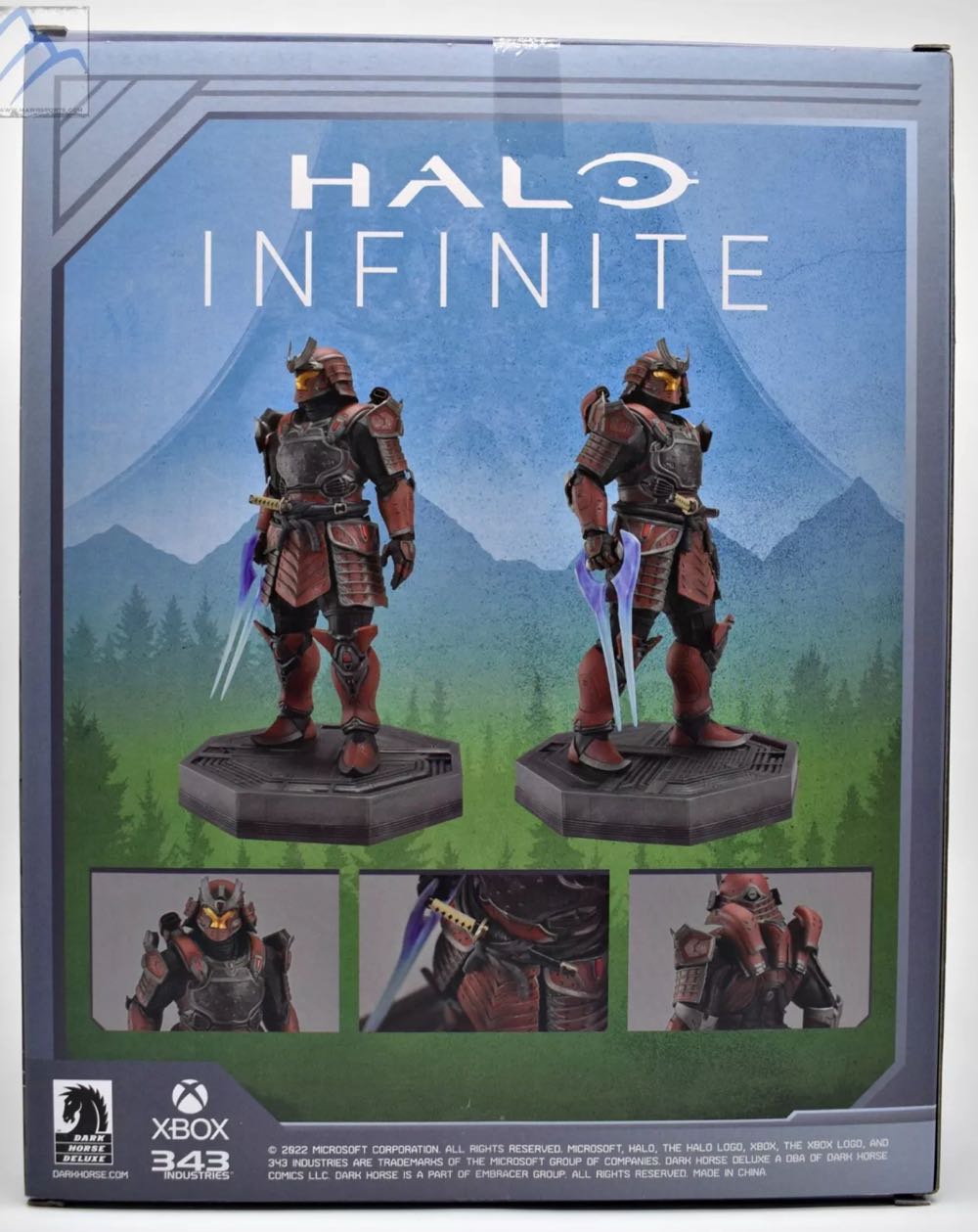 Spartan Yoroi - Bigshot Toyworks (Halo Infinite) action figure collectible [Barcode 761568010077] - Main Image 3