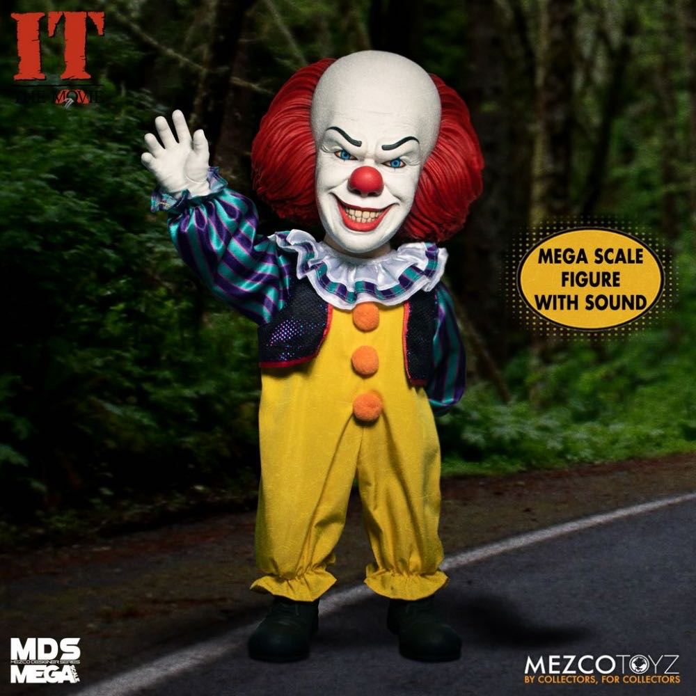 IT: The Movie With Sound - Mezco Toyz (Steven King’s IT) action figure collectible [Barcode 696198430530] - Main Image 3