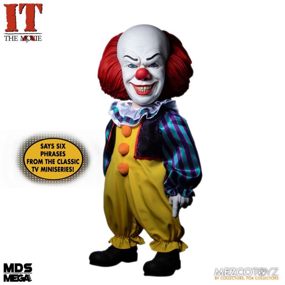 IT: The Movie With Sound - Mezco Toyz (Steven King’s IT) action figure collectible [Barcode 696198430530] - Main Image 4