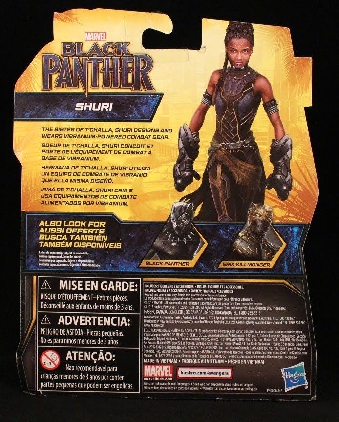 Shuri - Hasbro (Marvel Basics) action figure collectible - Main Image 4