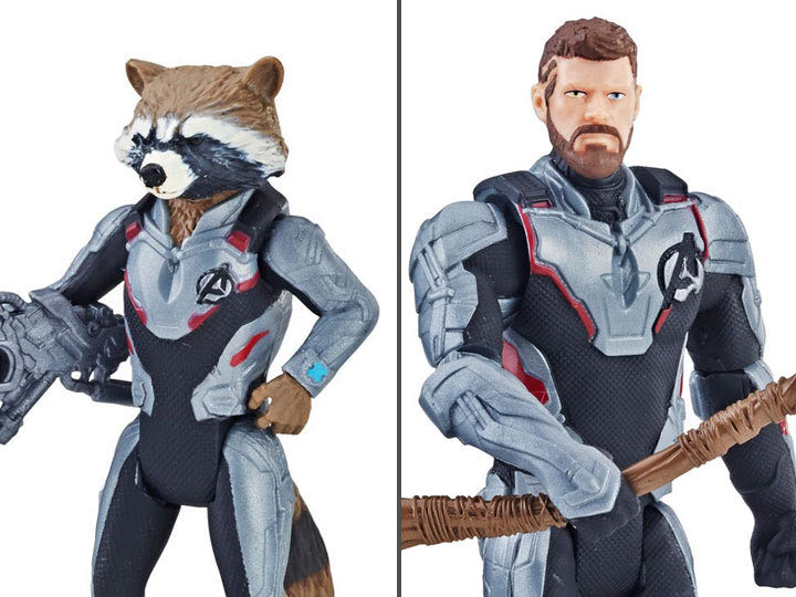Thor & Rocket Raccoon - Hasbro (Marvel Basics) action figure collectible - Main Image 3