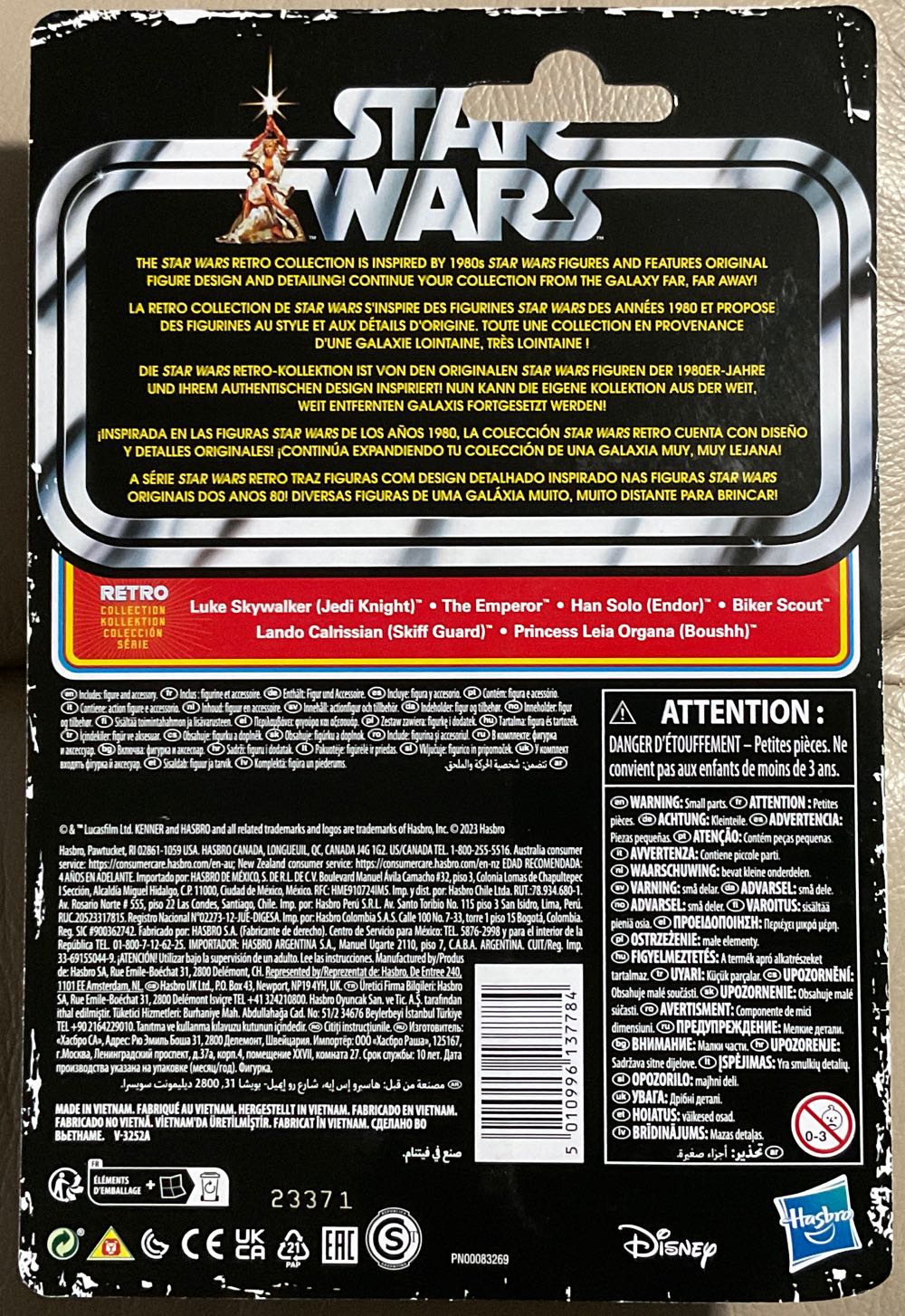 Retro Collection (ROTJ) - Emperor - Disney/ Hasbro (Return Of The Jedi) action figure collectible - Main Image 2