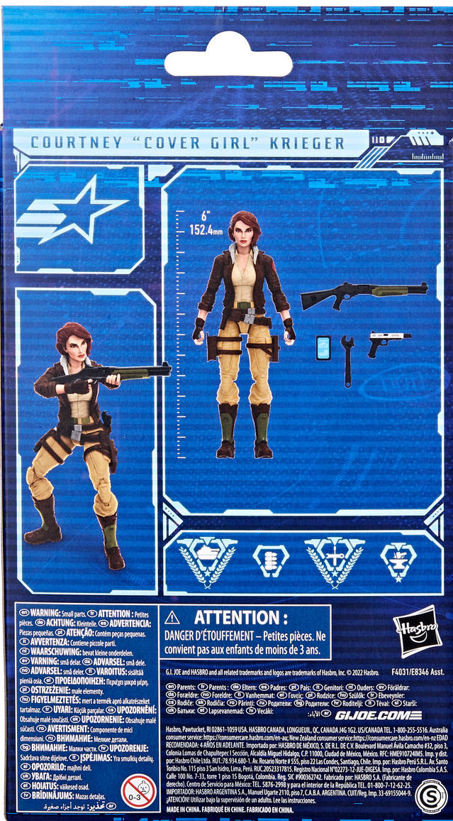 Cover Girl #59 - Hasbro (G.I. Joe) action figure collectible [Barcode 5010993982738] - Main Image 3